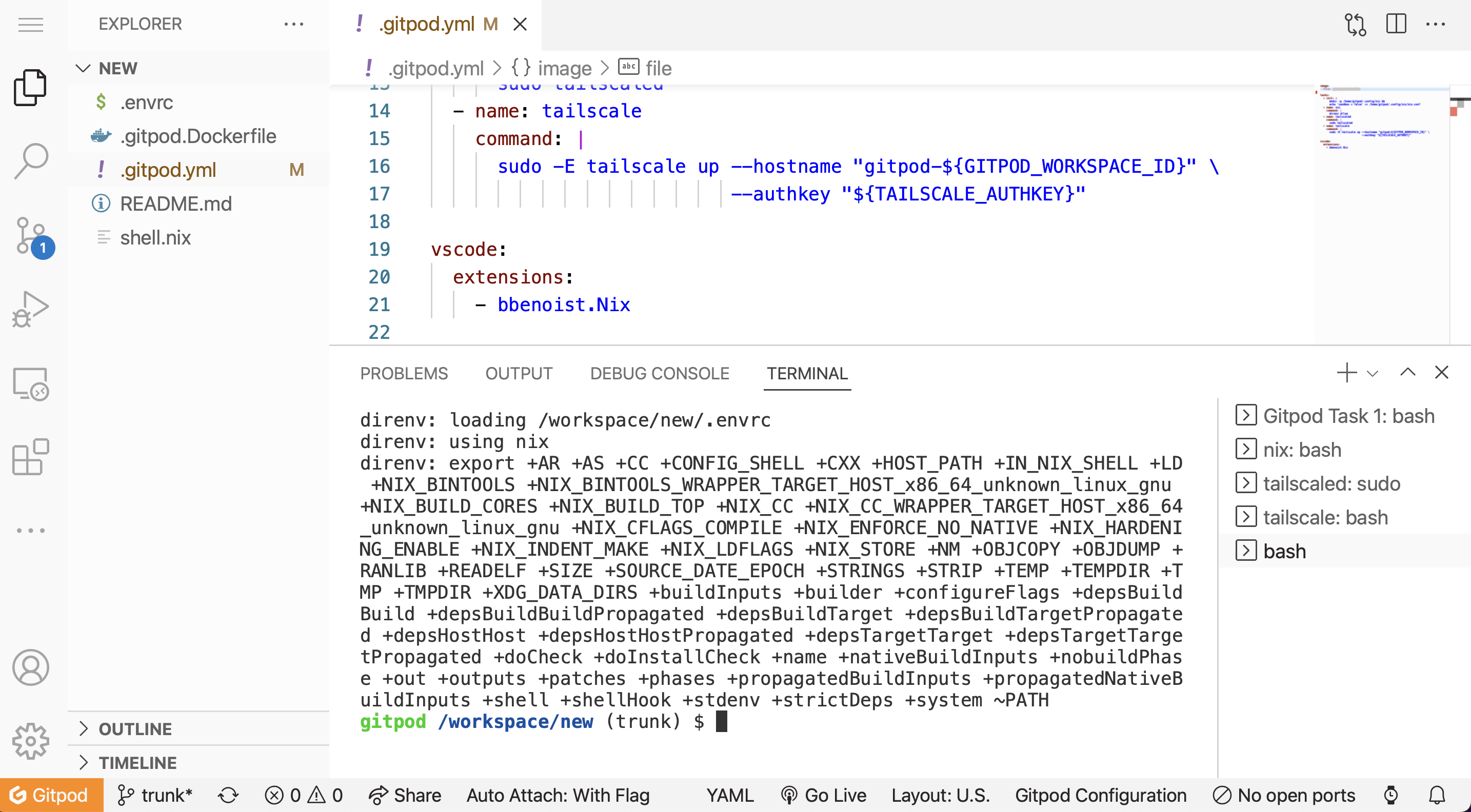 /new convention: think of it as "dotfiles" but "for computers"